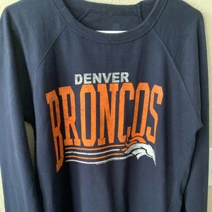 A long sleeve Denver Broncos T-shirt